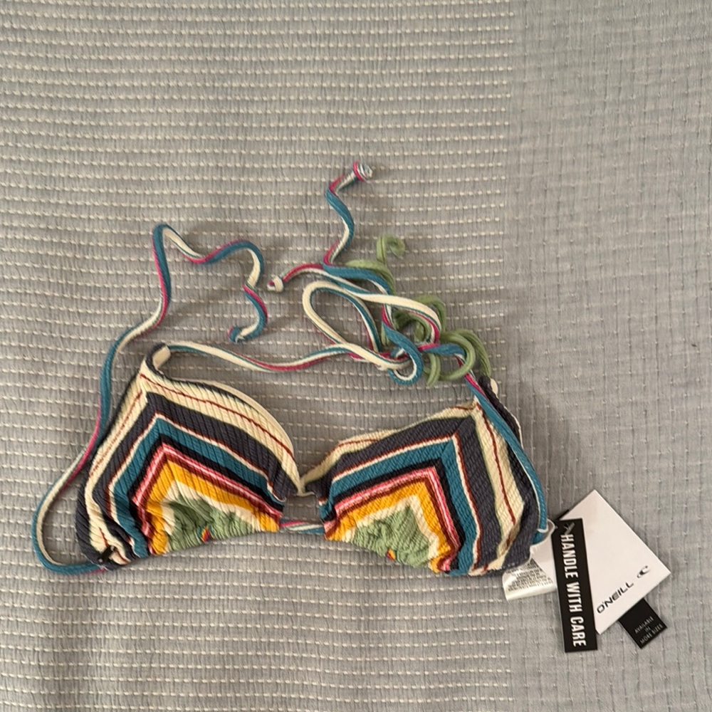 O'Neill Colorful Chevron Bikini Top